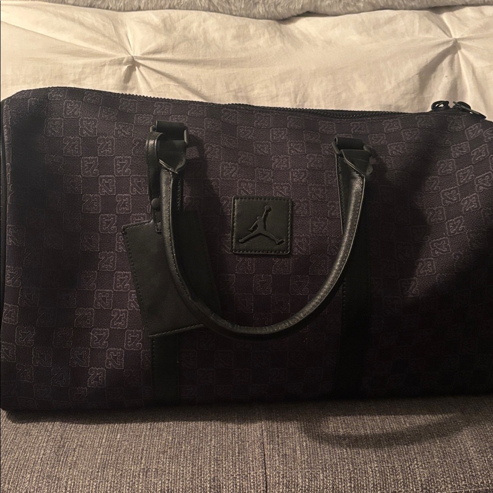 Jordan Monogram Duffel in Black! Used once, perfect condition